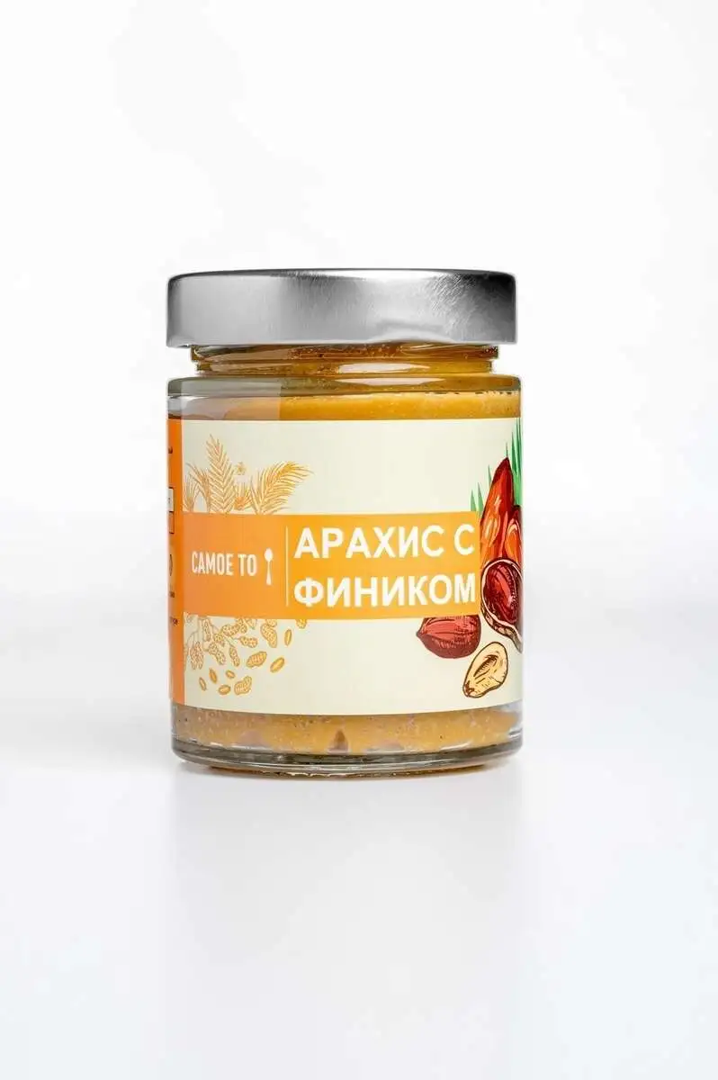 Паста из арахиса с фиником