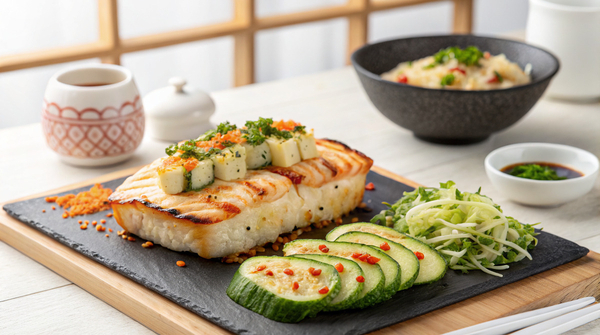 Запечённый с курицей