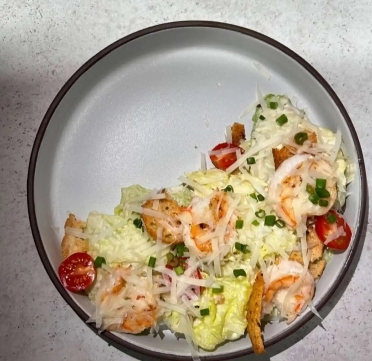 Цезарь с креветками