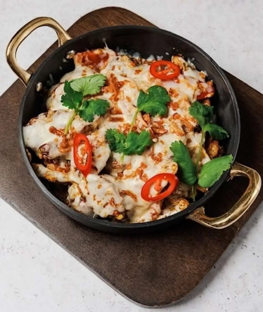 Сковородка с колбасками 