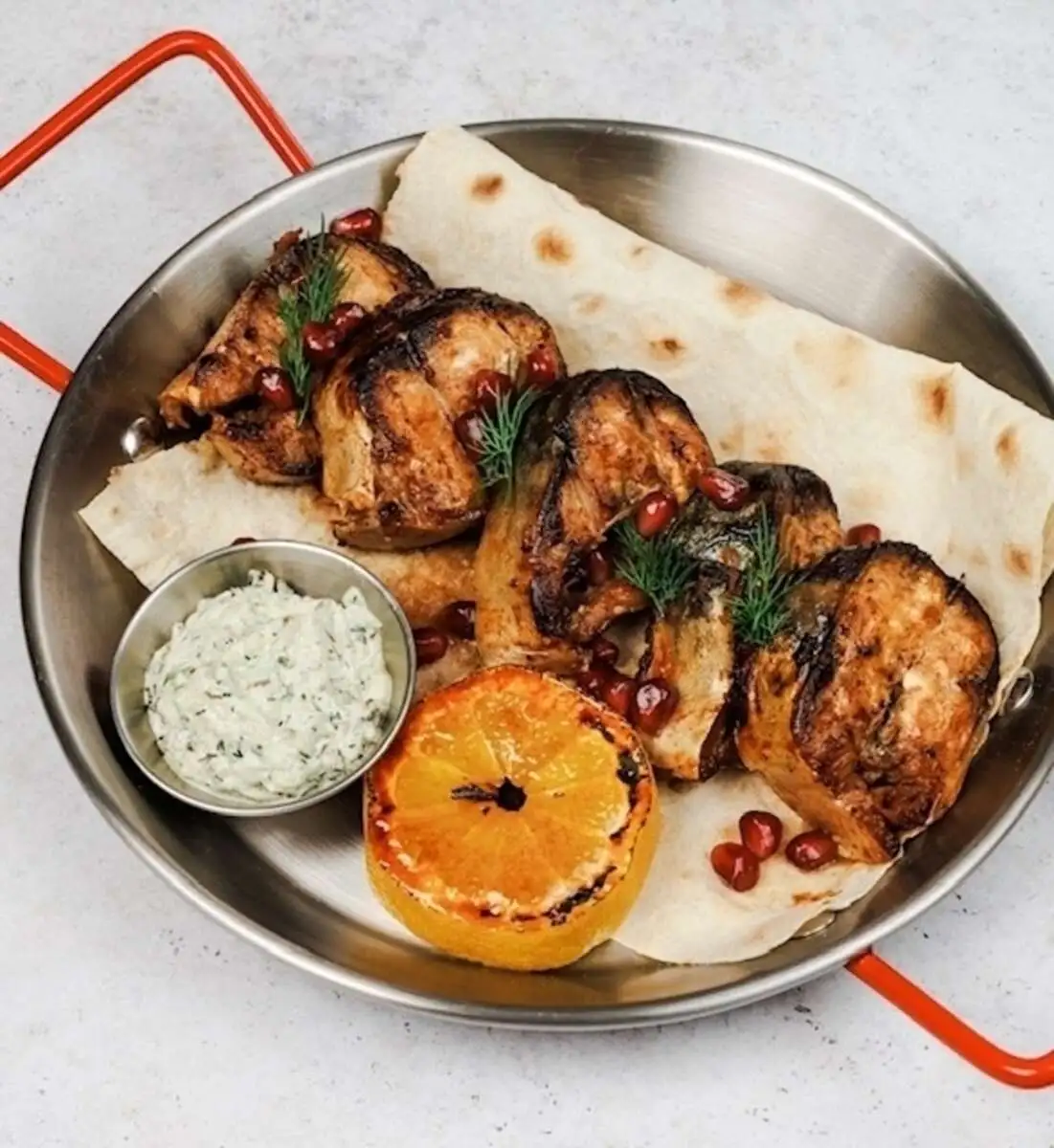 Шашлык из скумбрии 