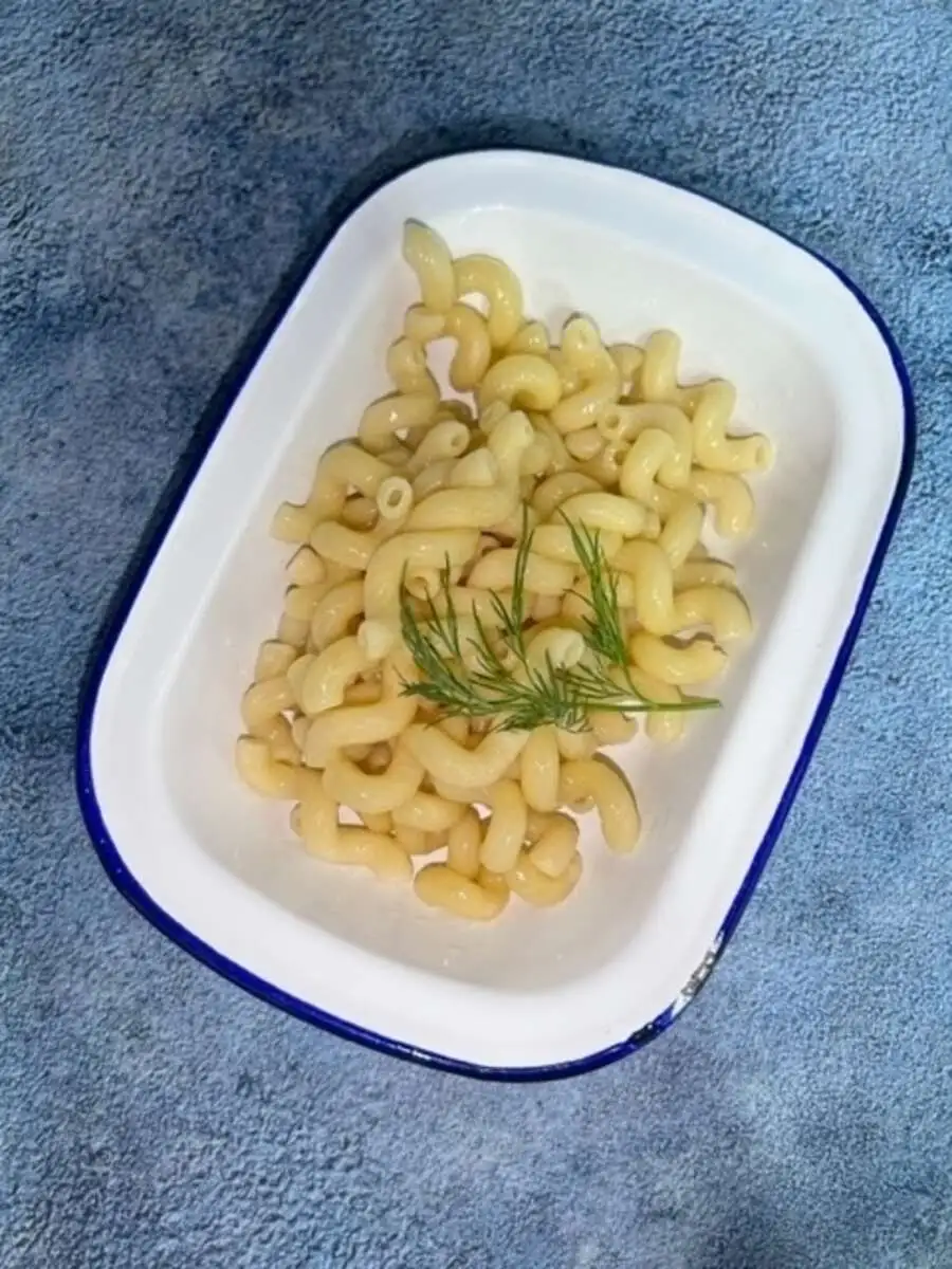 Макароны со сливочным маслом 