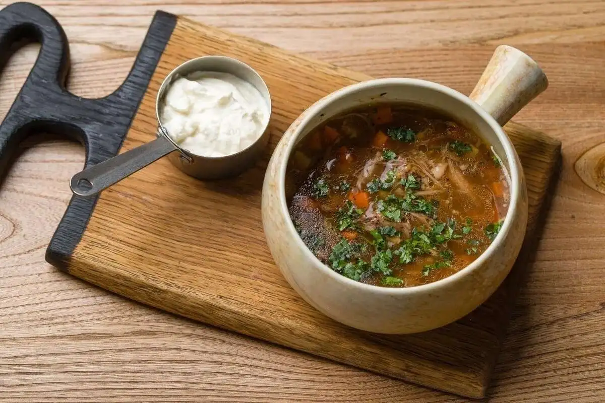 Суп из ягненка с картофелем и чечевицей