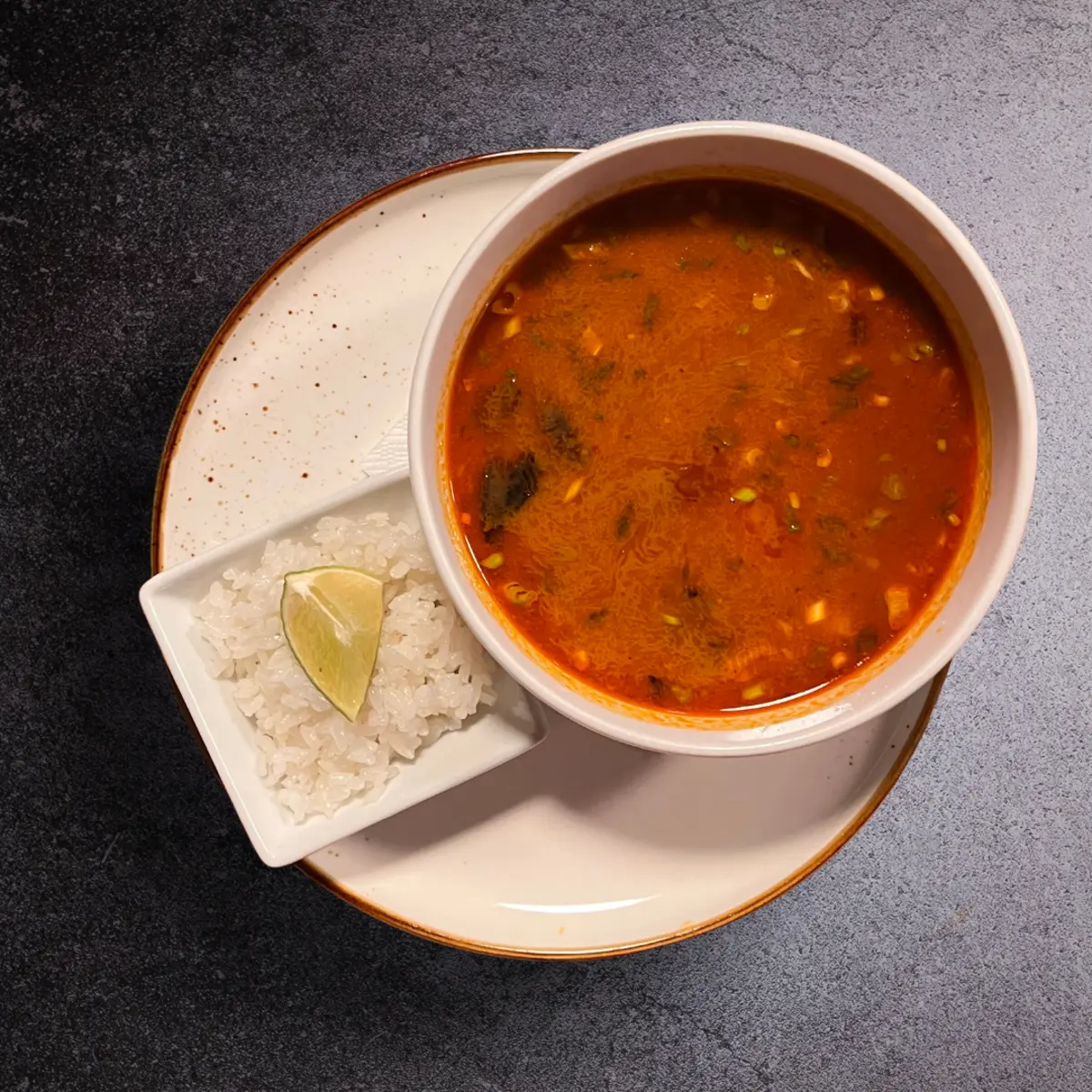 Суп Том Ям с креветками 