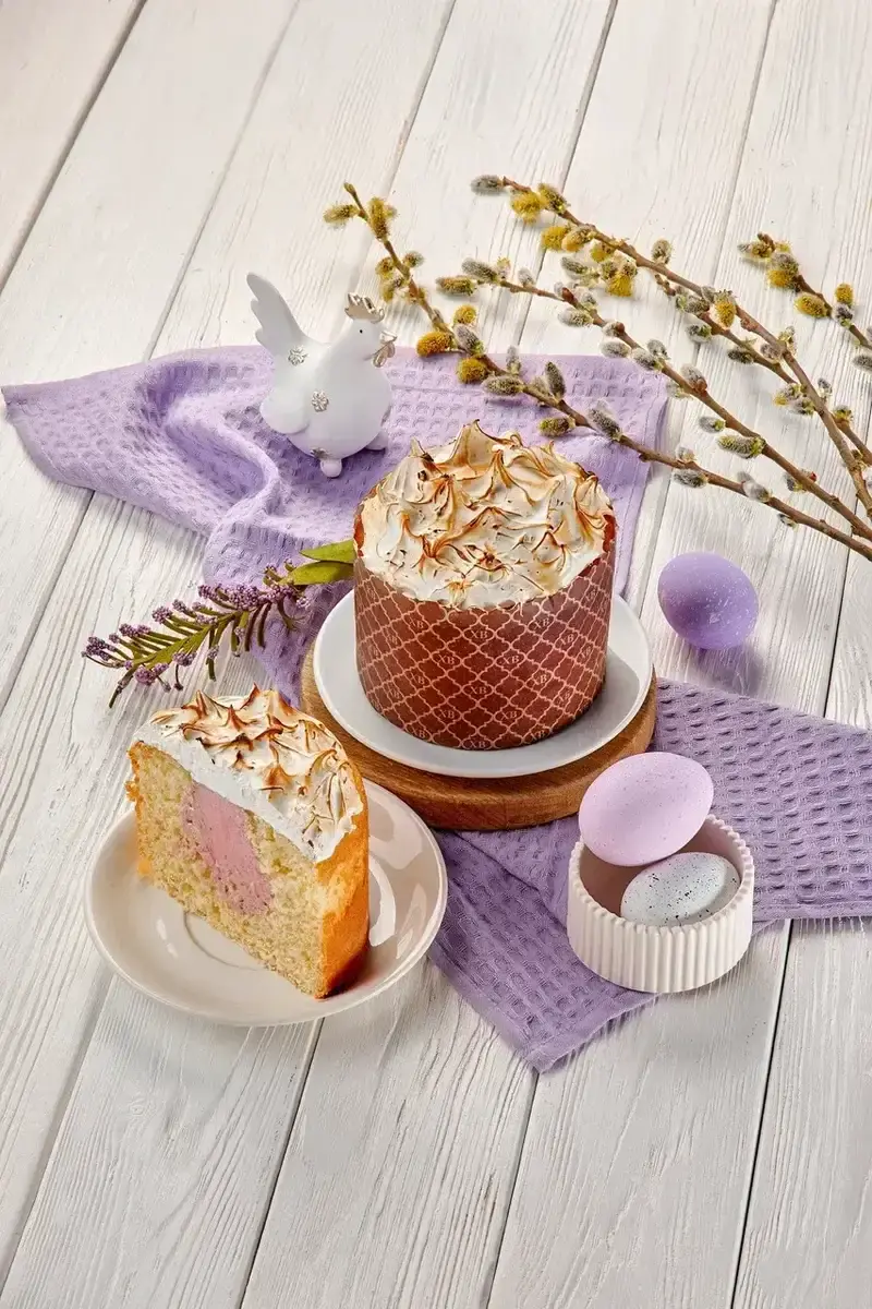 Кулич Малина-чиз