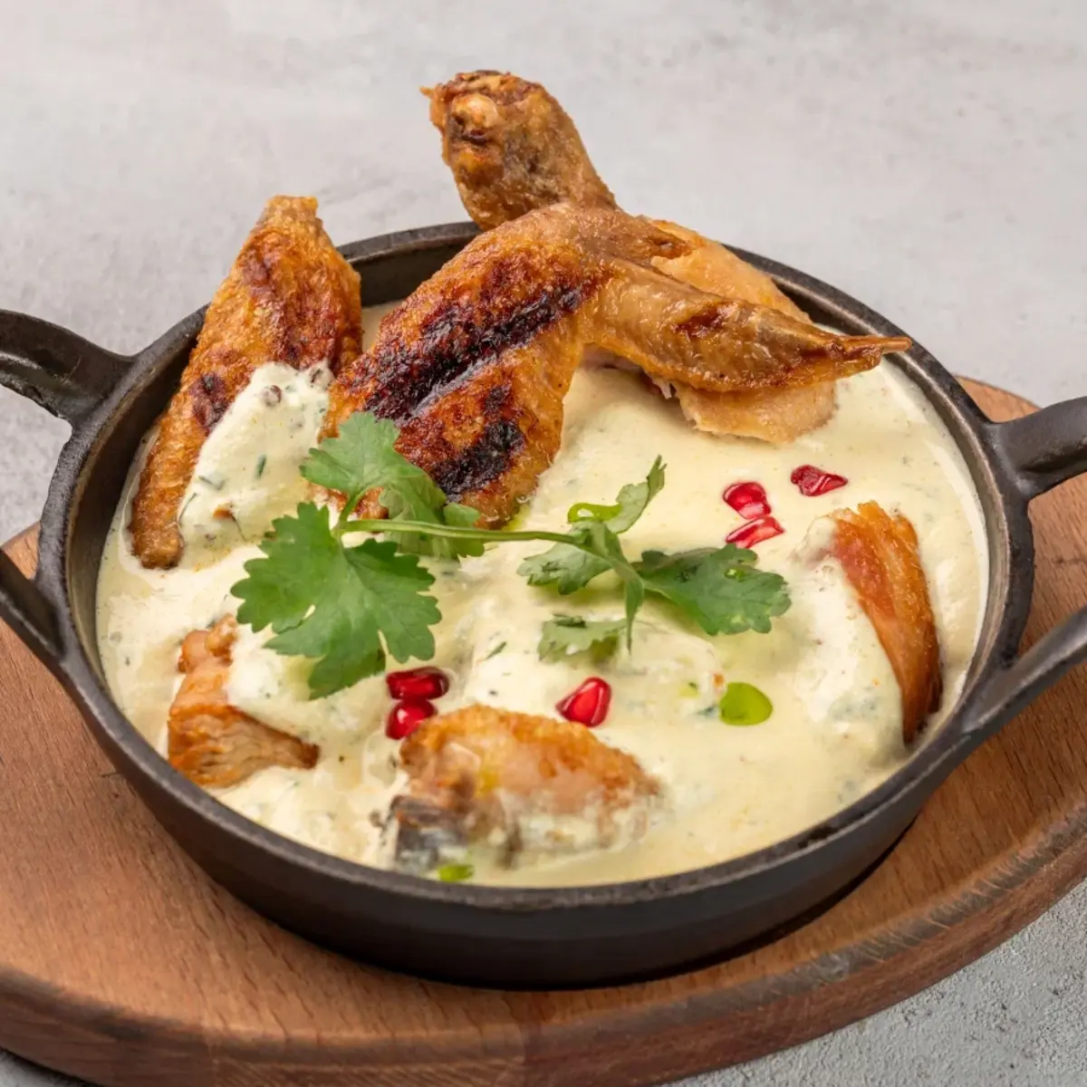 Чкмерули с курицей 