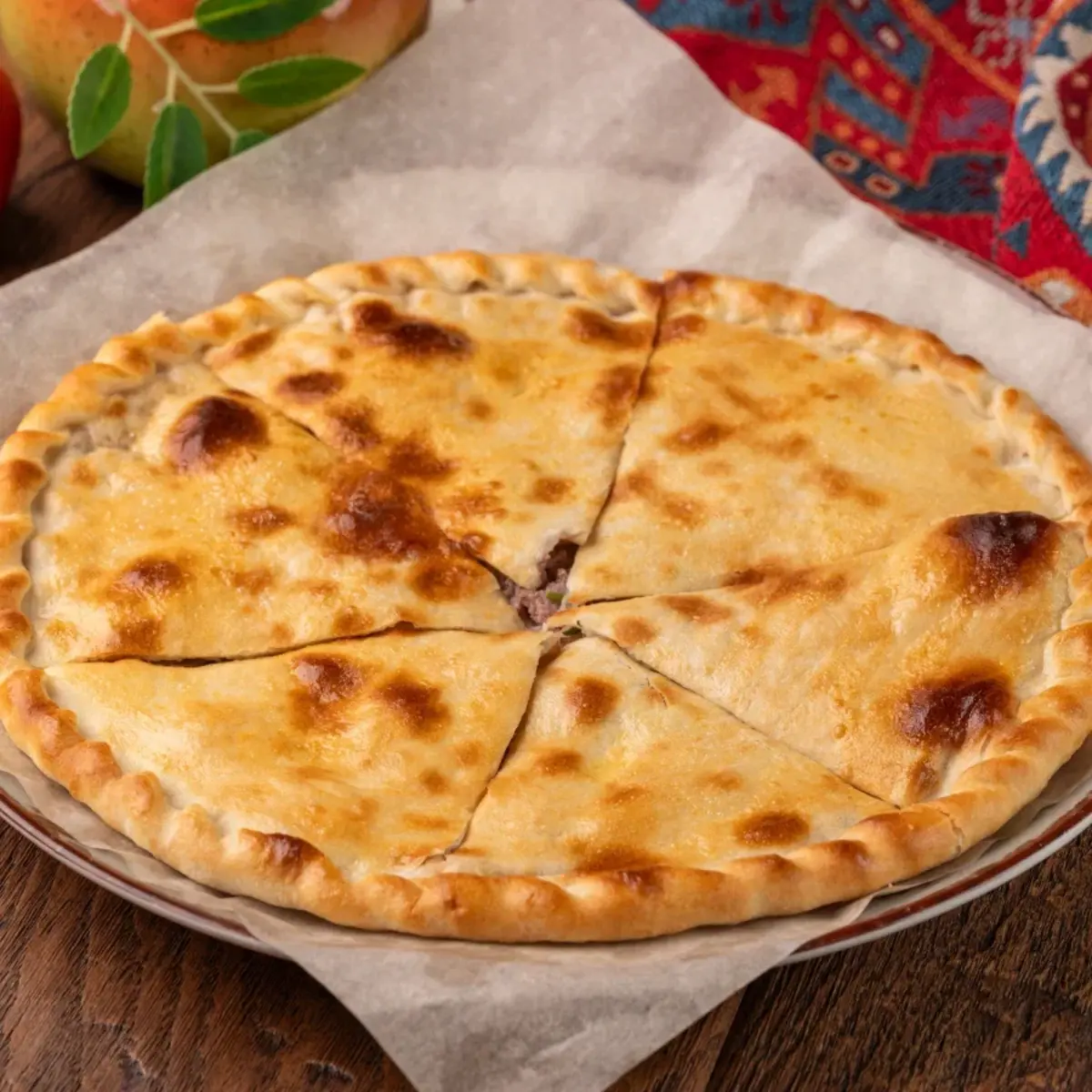 Осетинский пирог с бараниной 