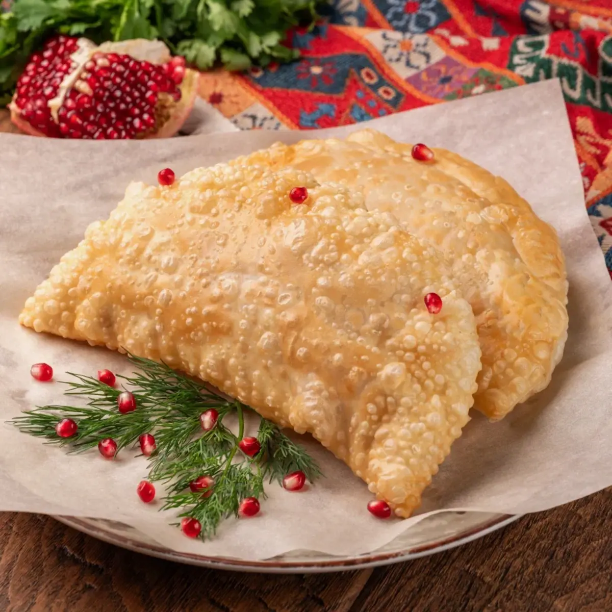 Чебурек с говядиной 2шт 