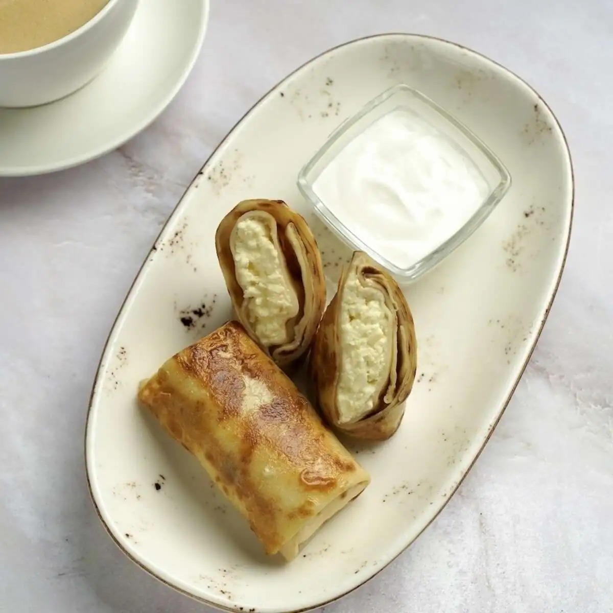 Блины с творогом (6шт.)