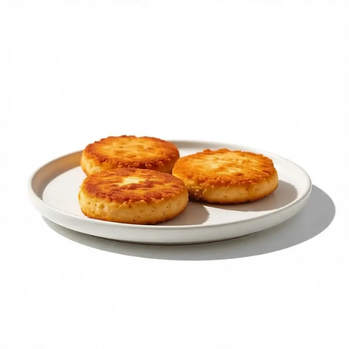 Битки из куриного окорока с сыром и грибным соусом