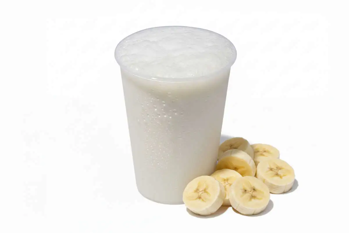 Молочный коктейль банановый