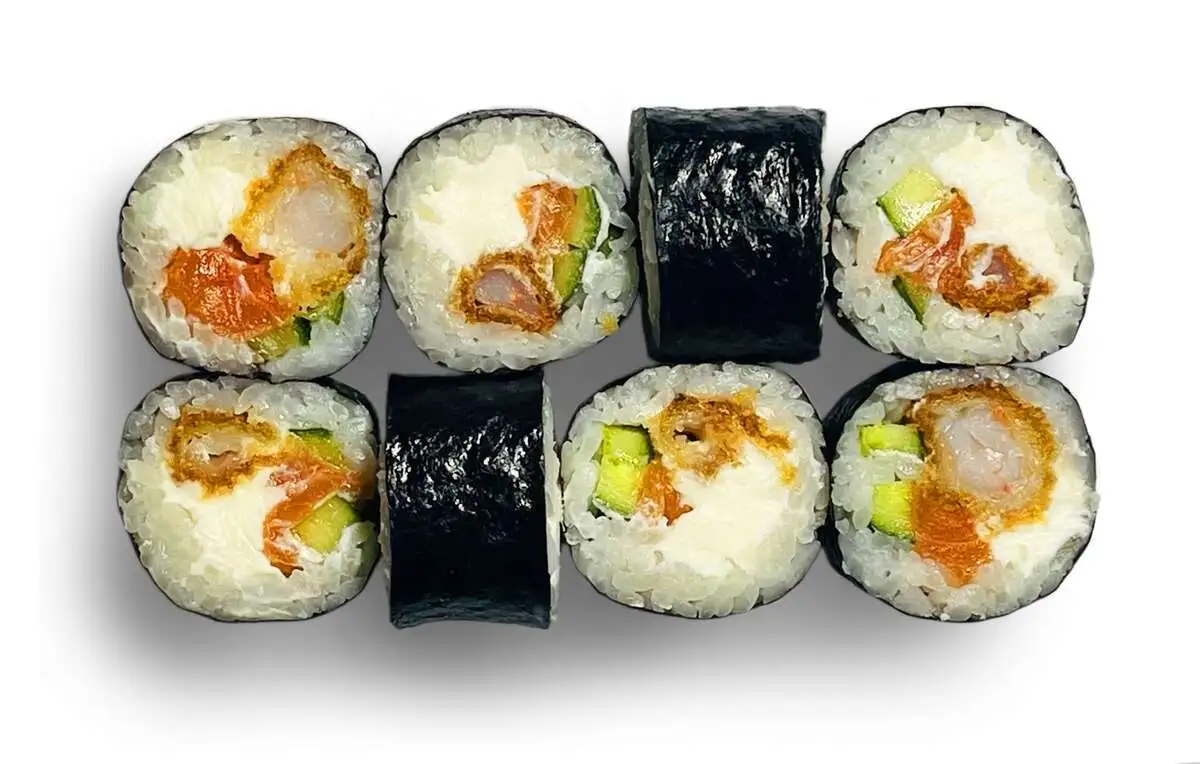 Креветка и лосось 