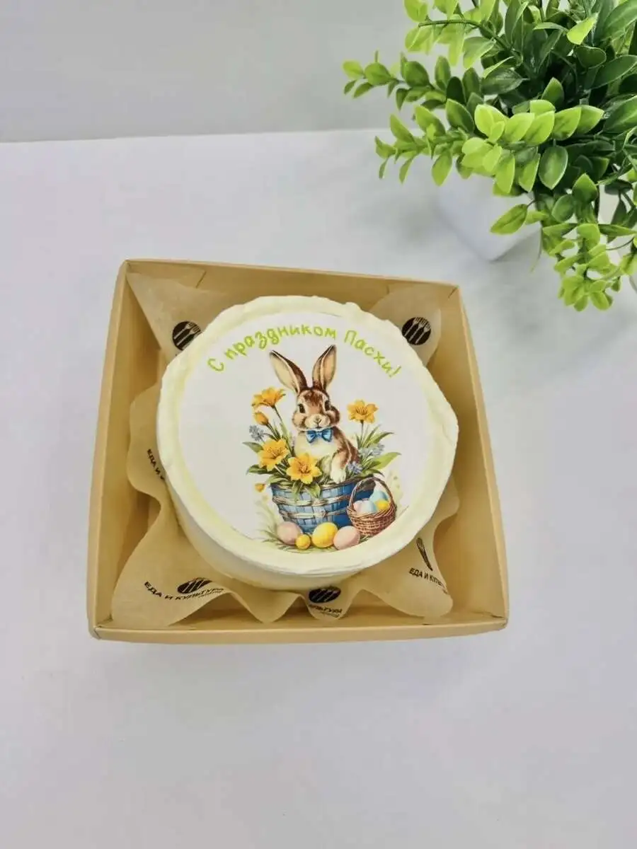 Бенто с пасхальным кроликом