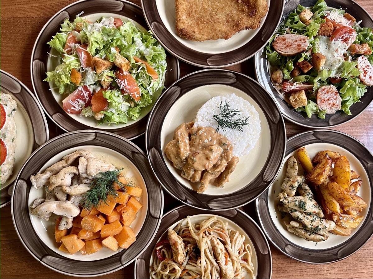 Горячие блюда