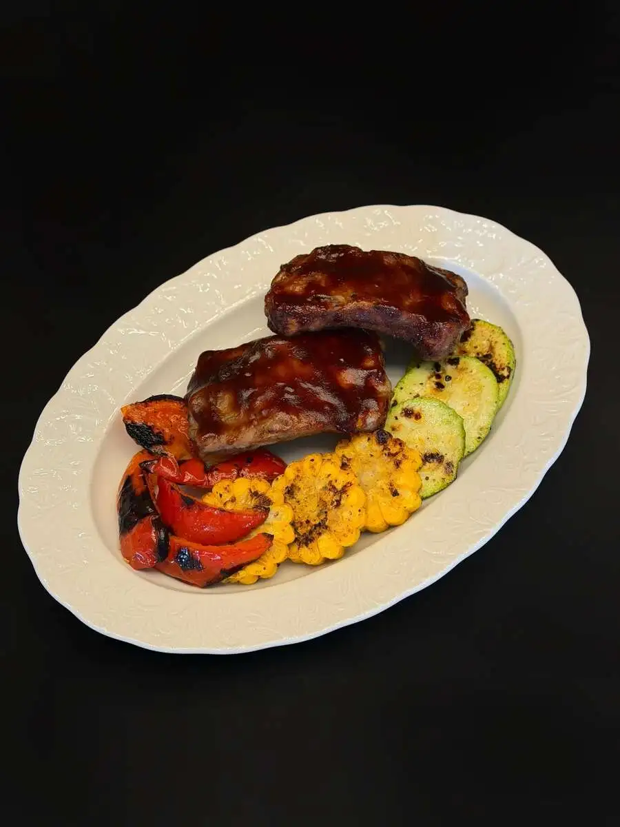 Рёбра BBQ кола