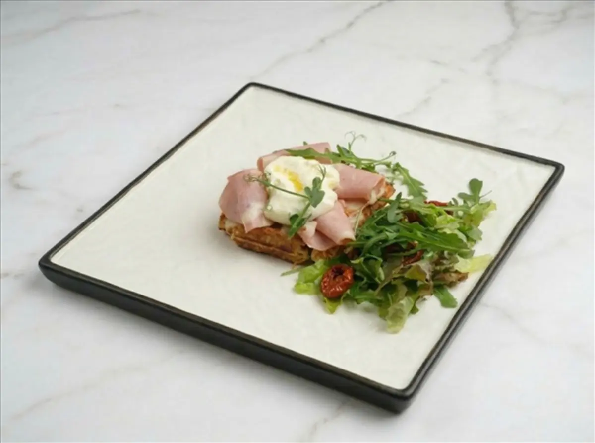 Вафли с мортаделлой