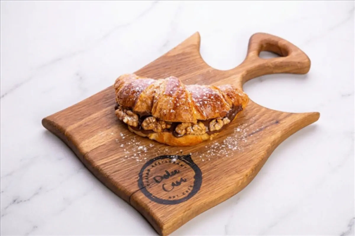 Круассан с нутеллой