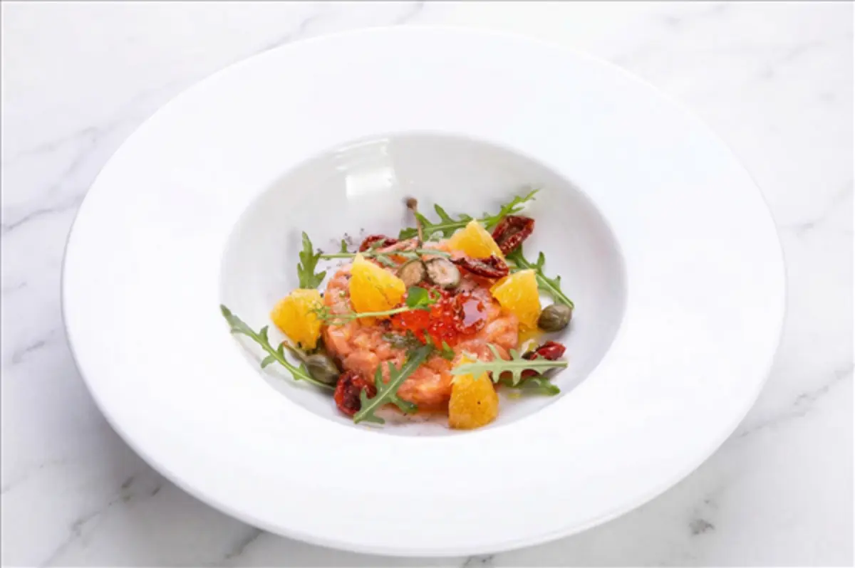 Тартар из лосося