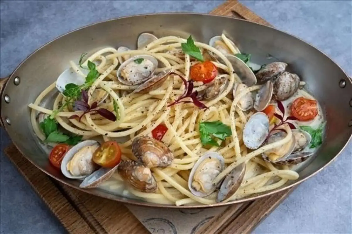 Спагеттони ди Граньяно с вонголе