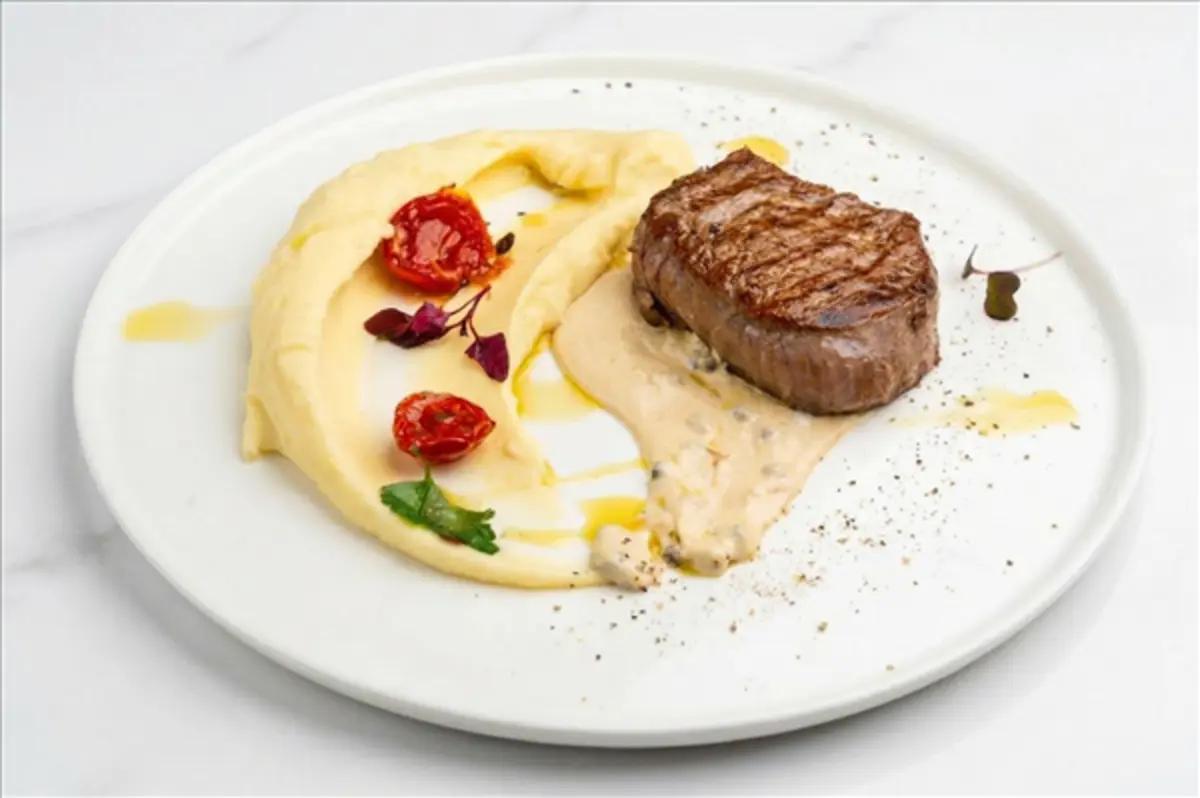 Говяжья вырезка пепе верде