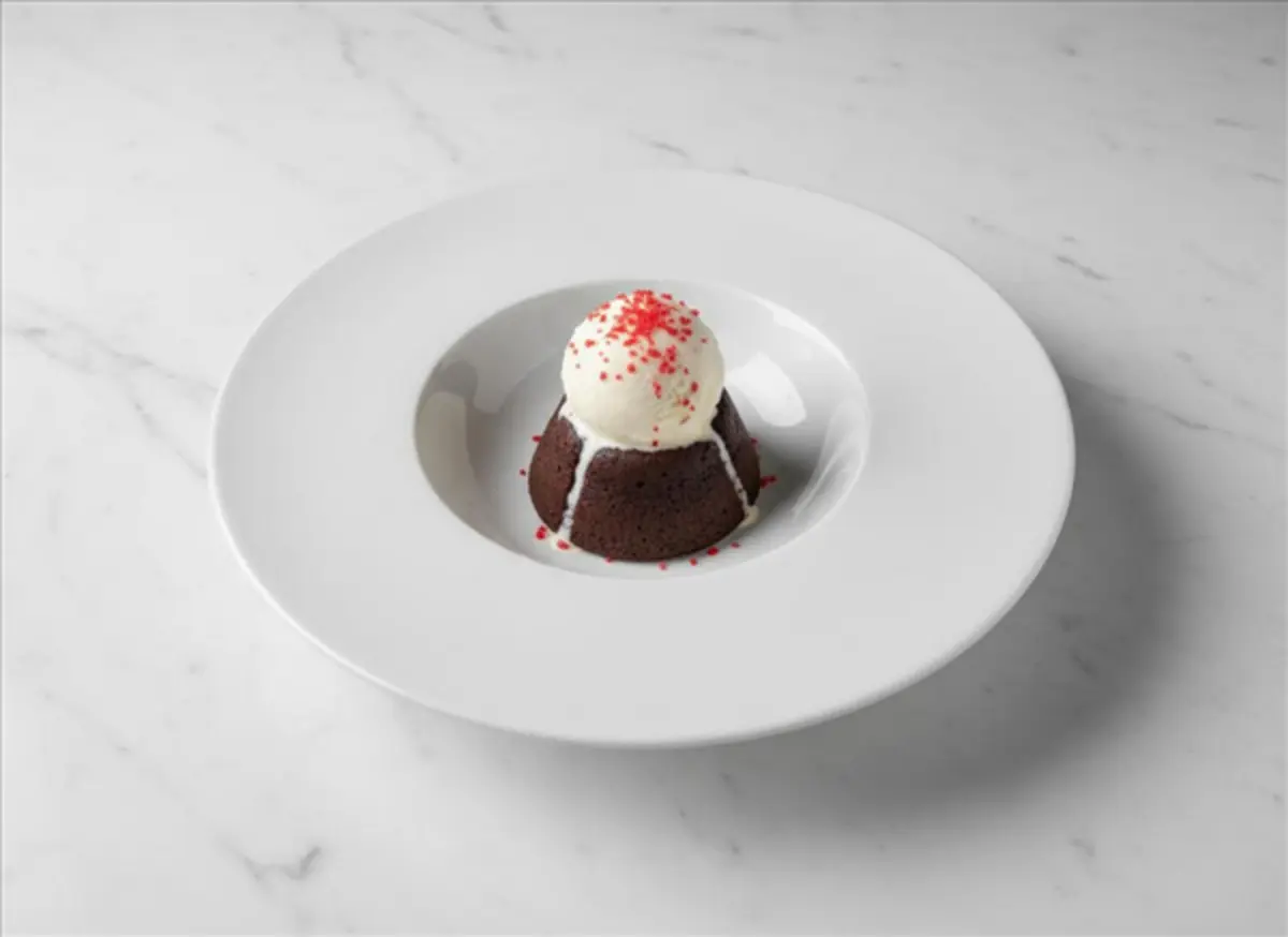 Шоколадный фондан