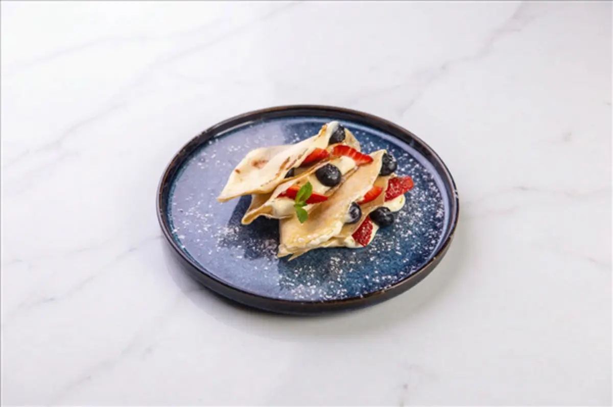 Блинчики с маскарпоне 