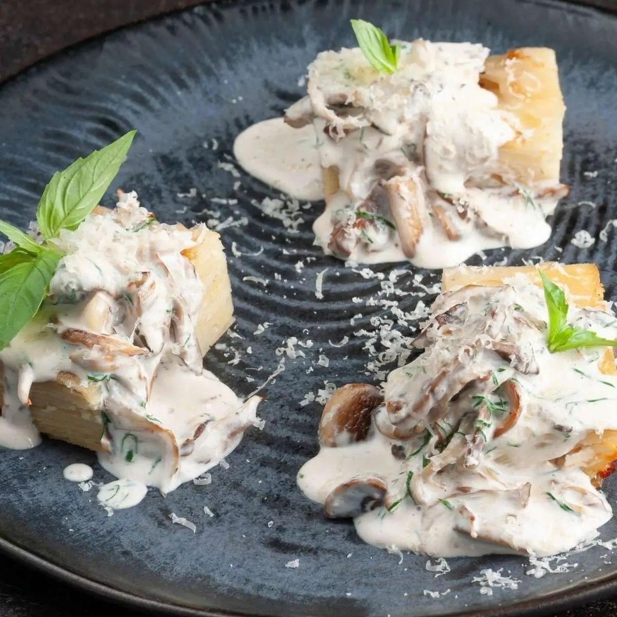 Картофельный гратен с грибами