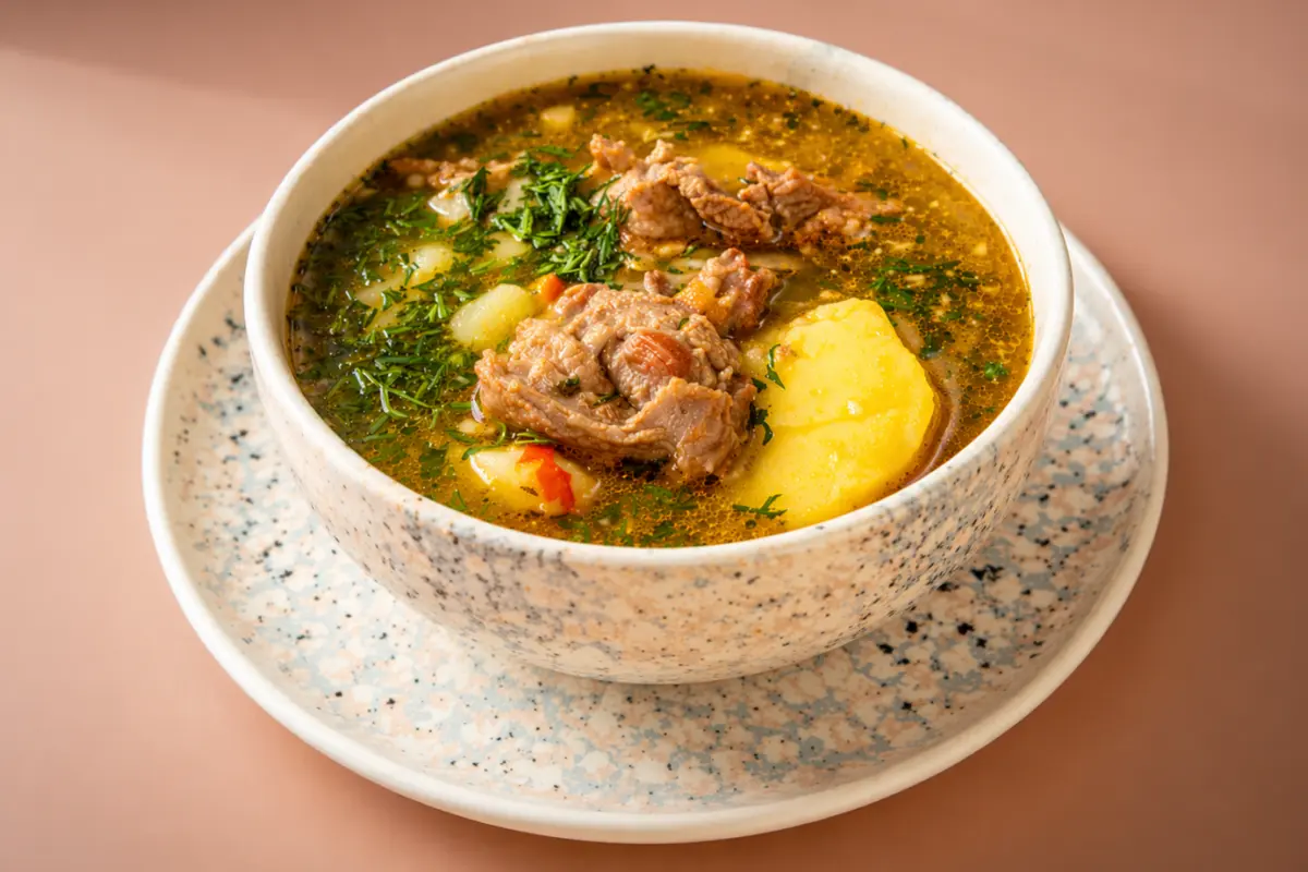 Шурпа из баранины