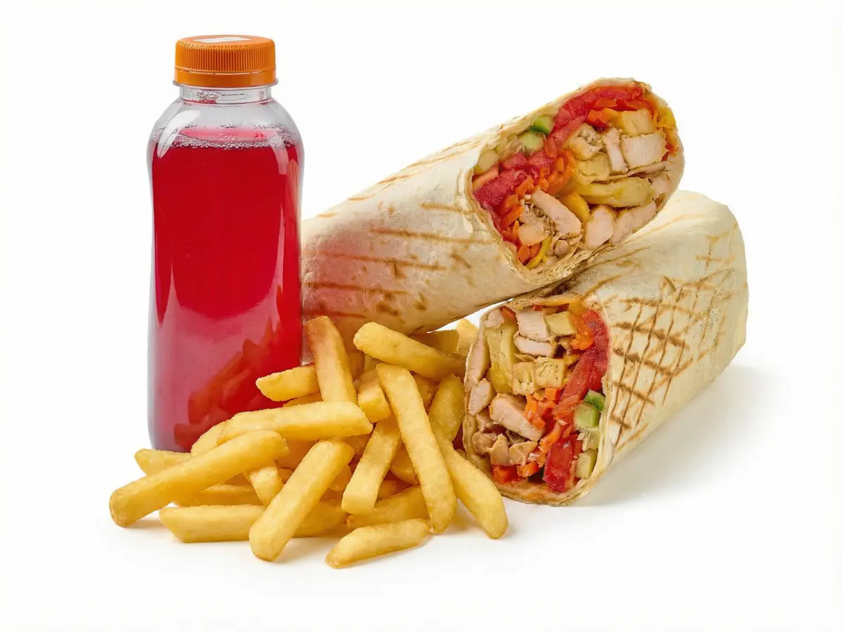 Комбо с шаурмой