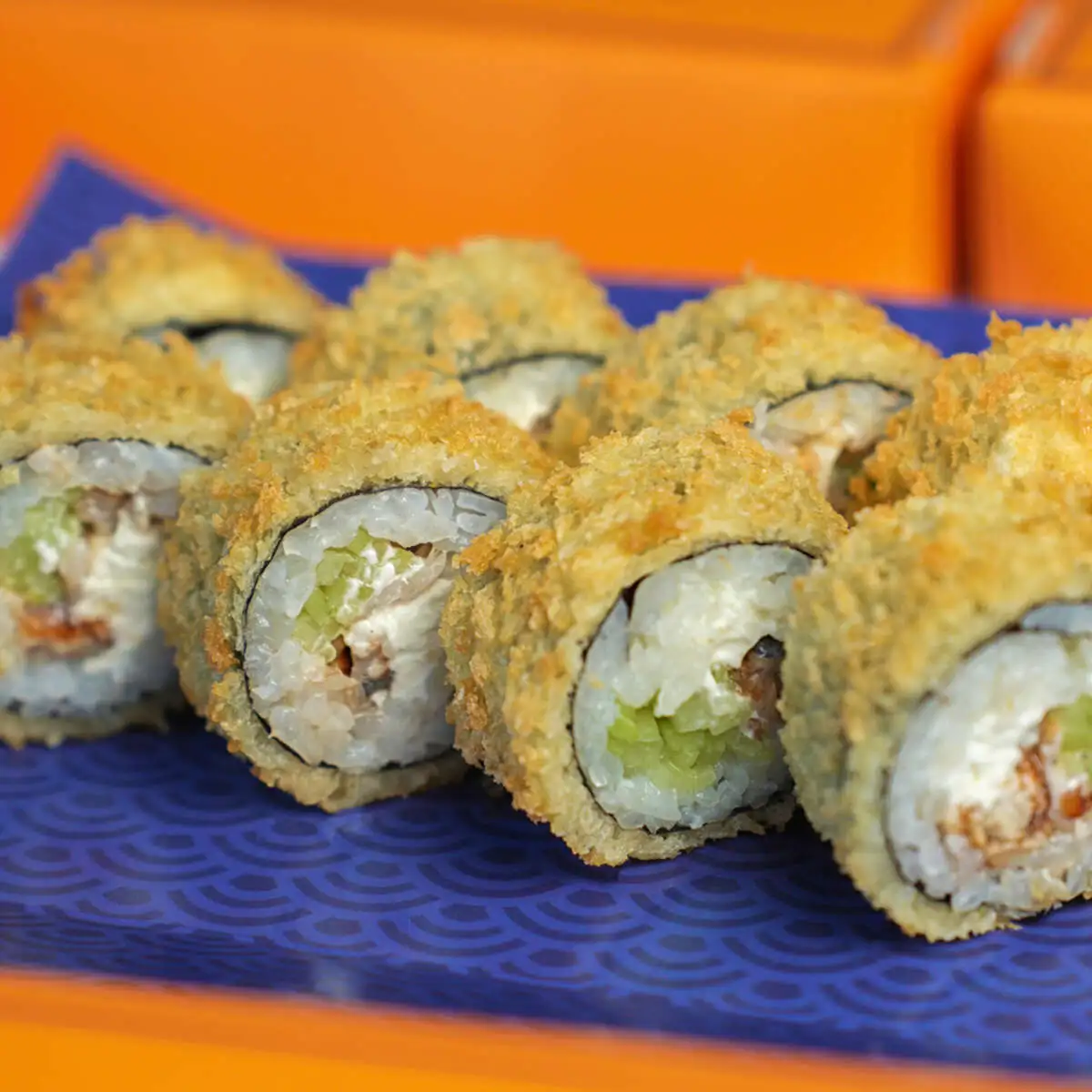 Темпура с угрём