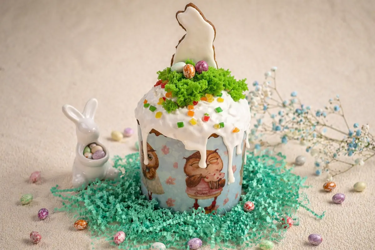 Кулич с цукатами 350 гр