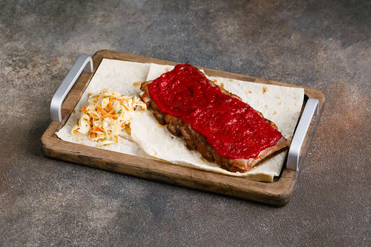 Ребра клюква-тимьян