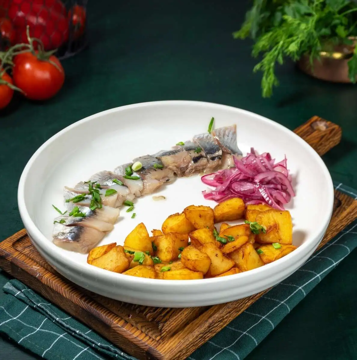 Селёдочка с картофелем