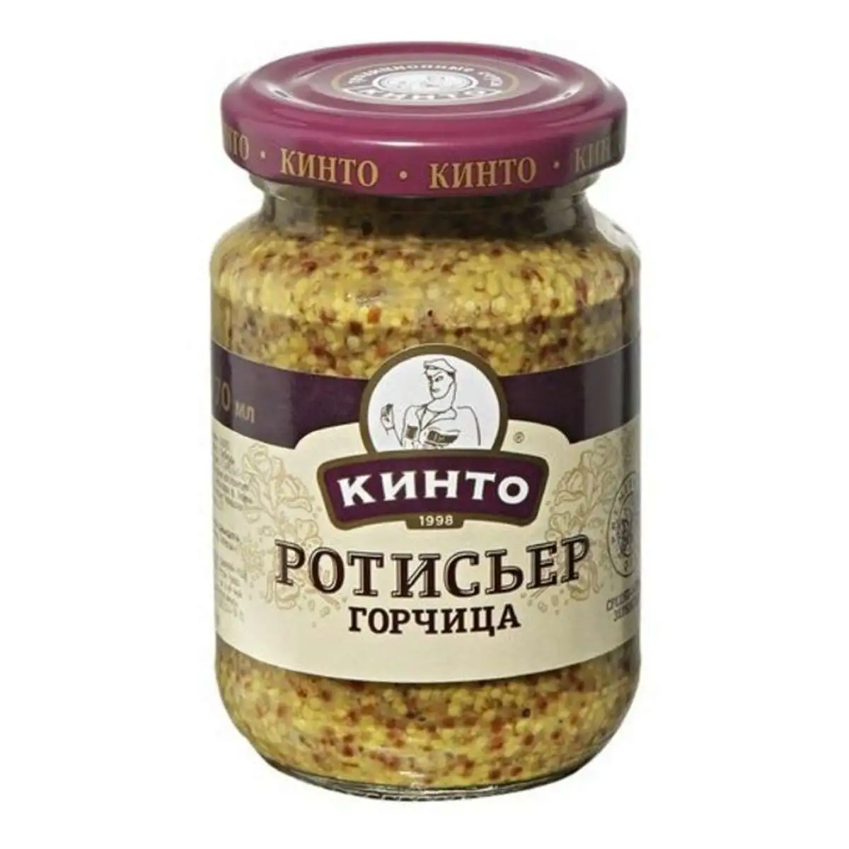 Горчица Кинто Ротисьер 170г(м)