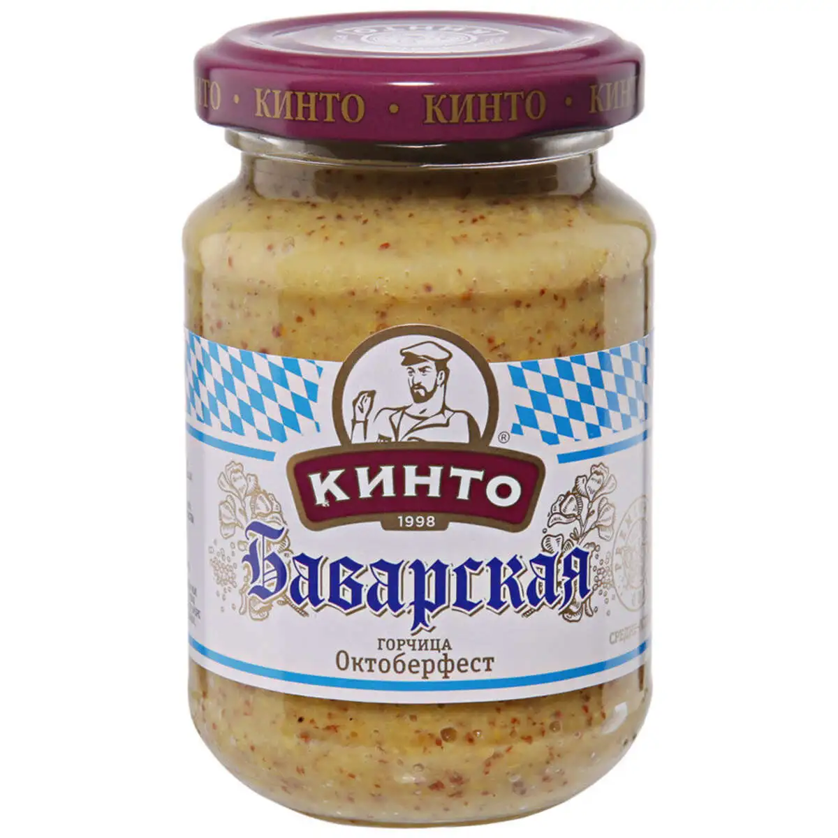 Горчица Кинто Баварская 170г(м)