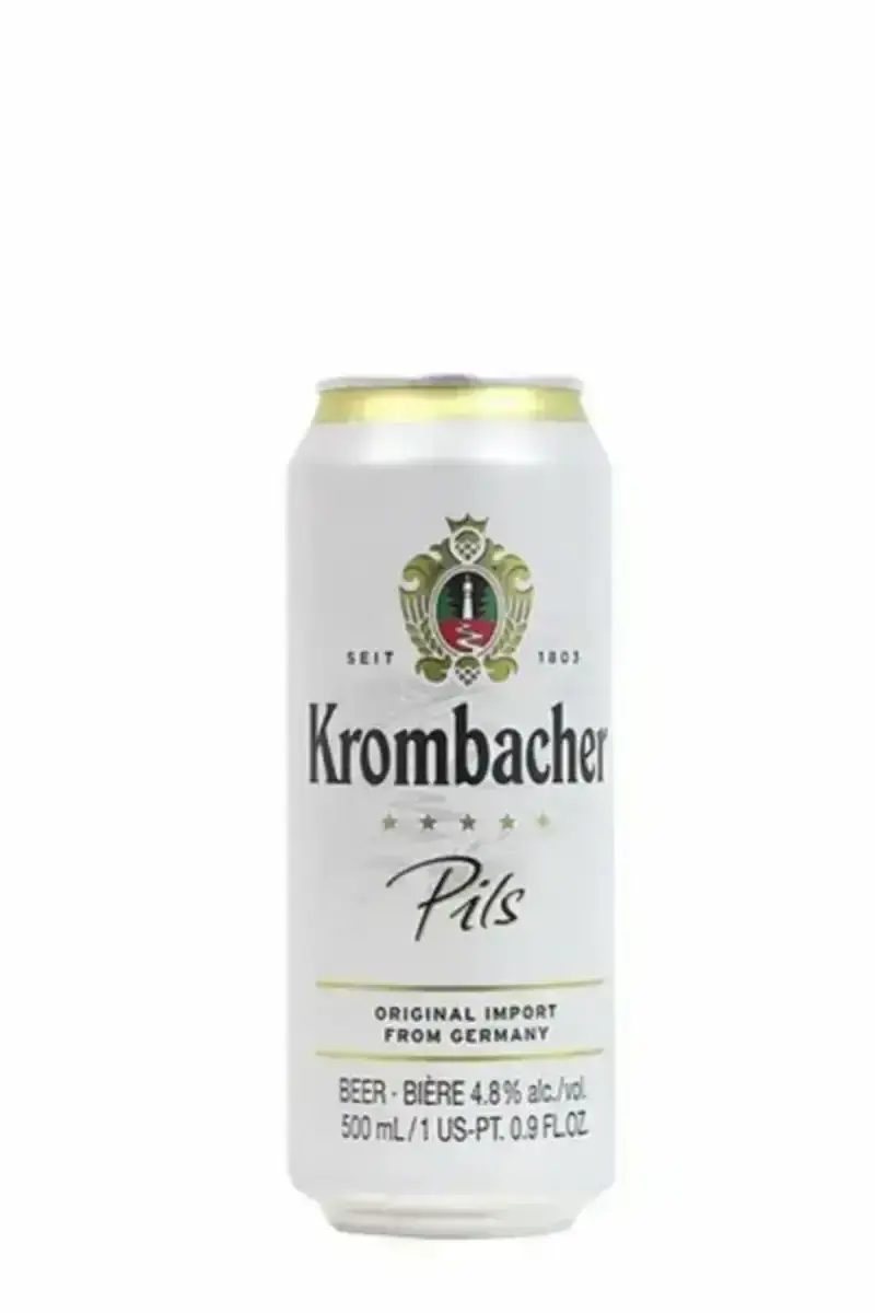 Пиво Кромбахер Светлое 4,8% 0,5л ж/б