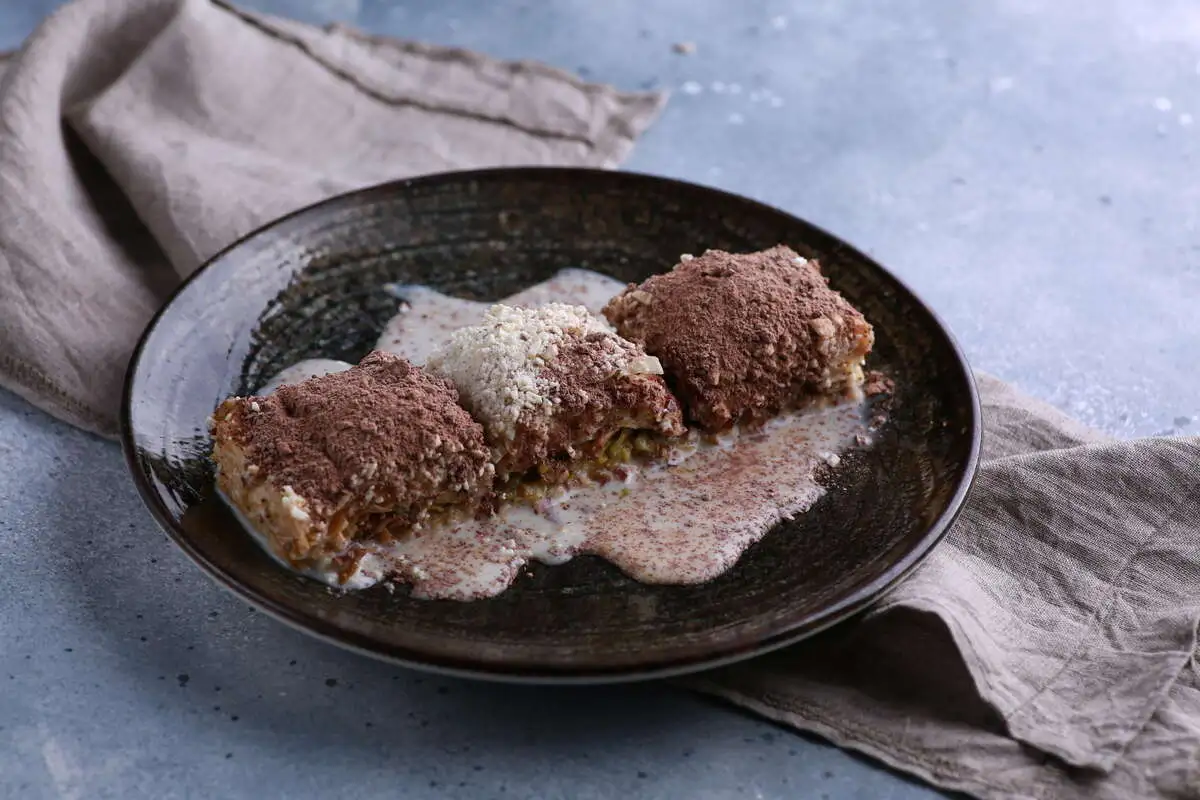 Шоколадная баклава