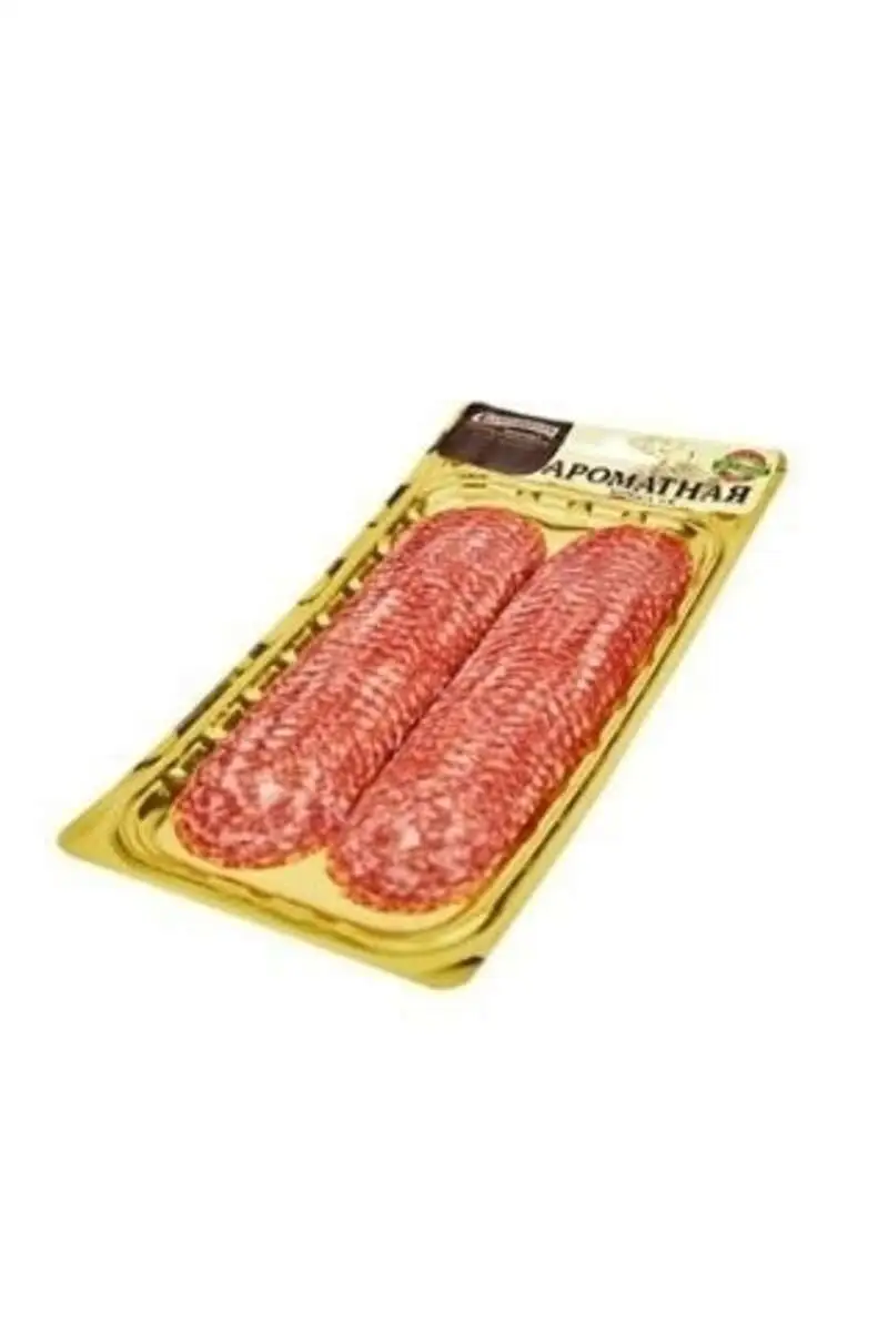 Колбаса Ароматная с/к 100г Нарезка Егорьевск