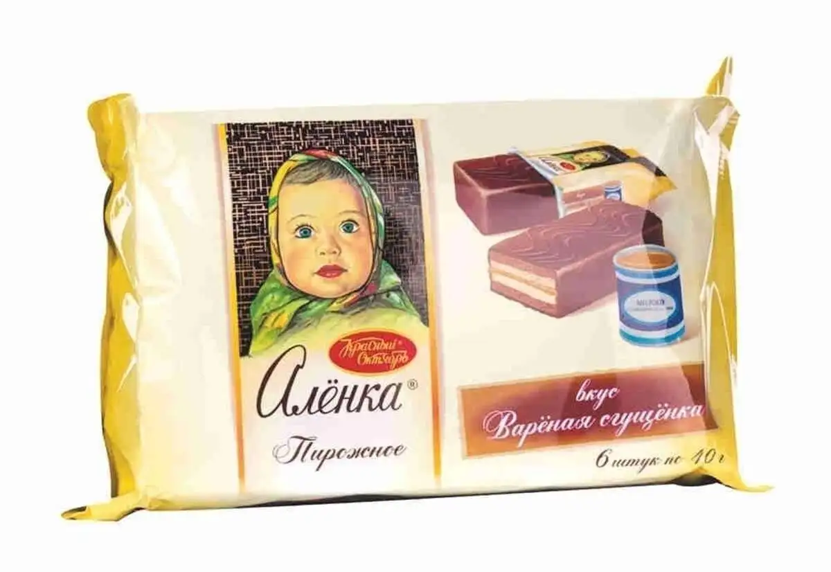 Пирожное Аленка Вареная Сгущенка 200г