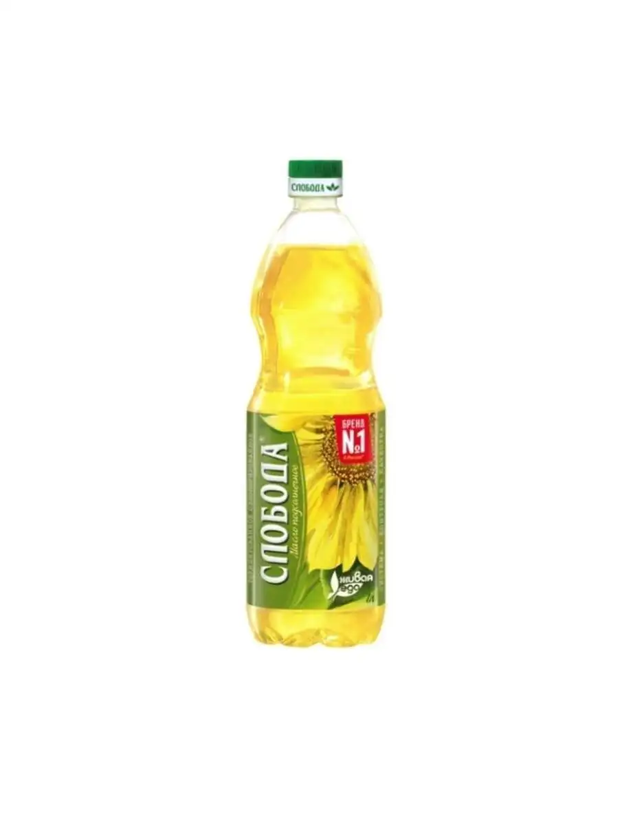 Масло Подсолнечное Слобода 1л