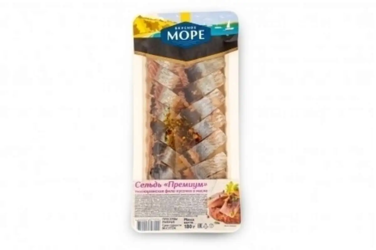 Сельдь Филе Вкусное Море Премиум 180гр