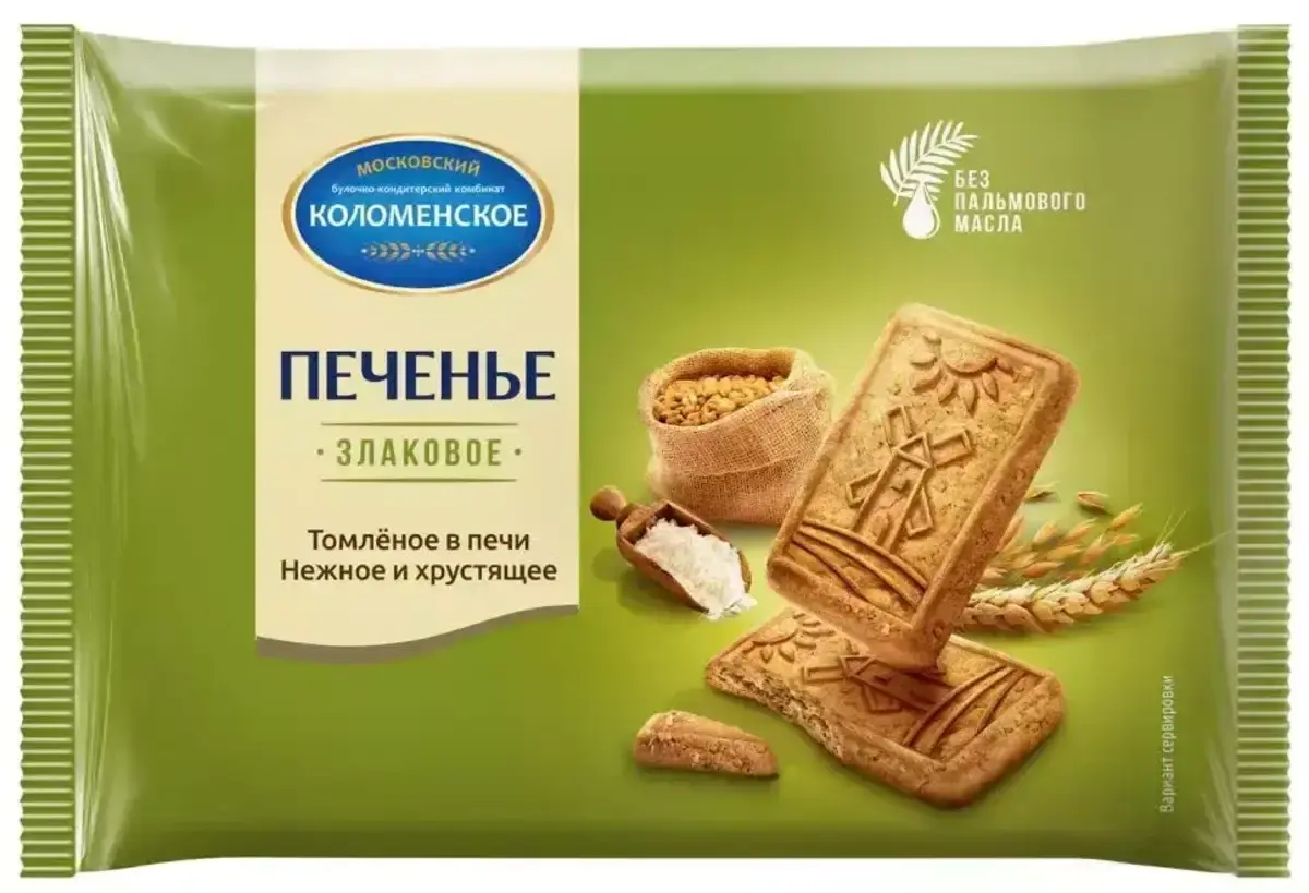 Печенье Коломенское Злаковое 240г(м)