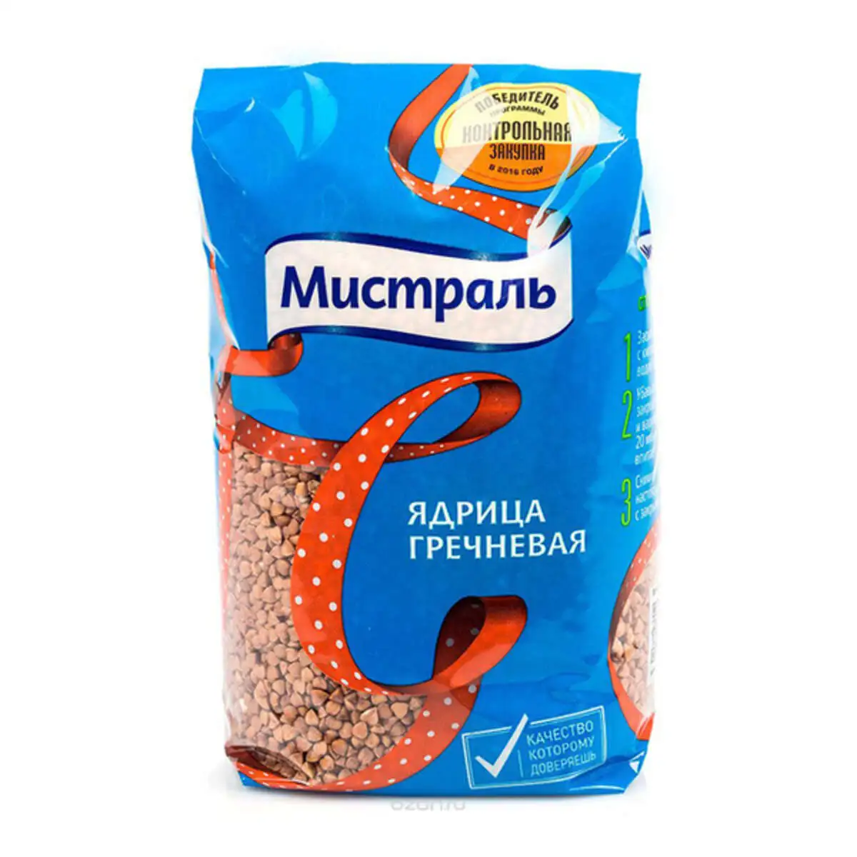 Гречка Ядрица Мистраль 900г(м)