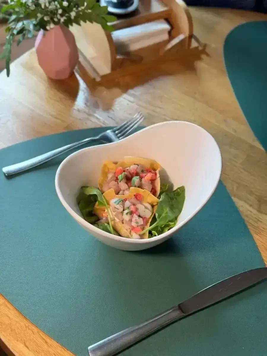 Тарт с гребешком, 170г