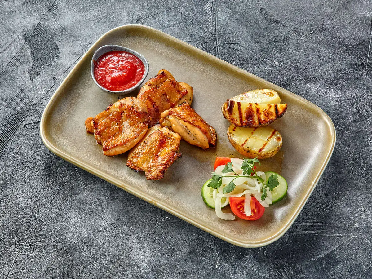 Шашлык из цыплёнка