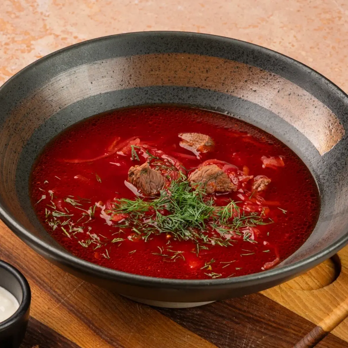 Борщ с говядиной 