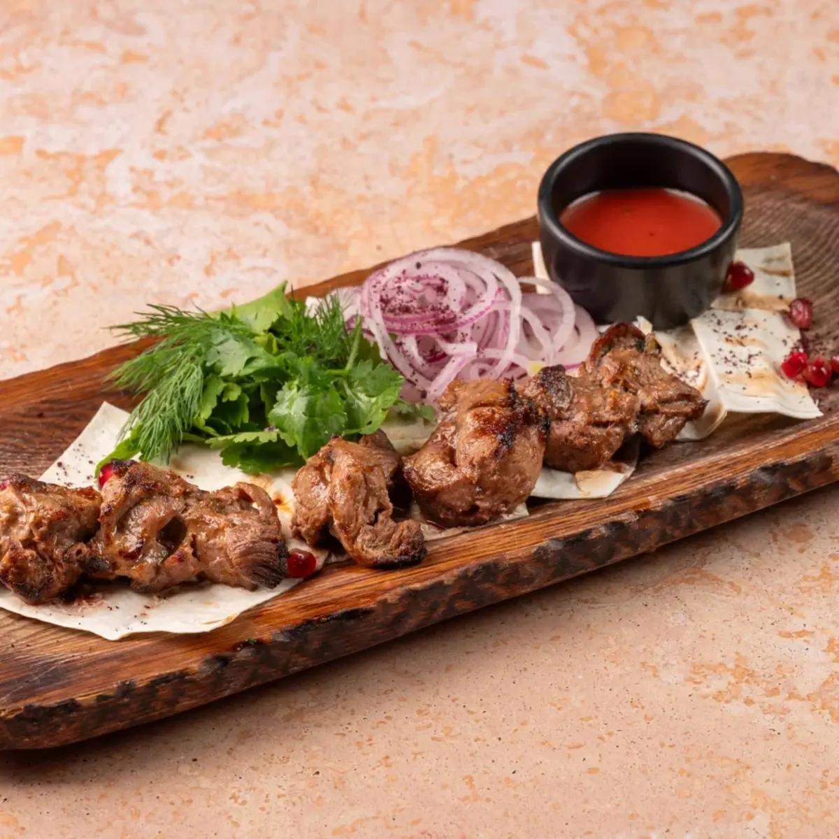 Шашлык из ягненка 