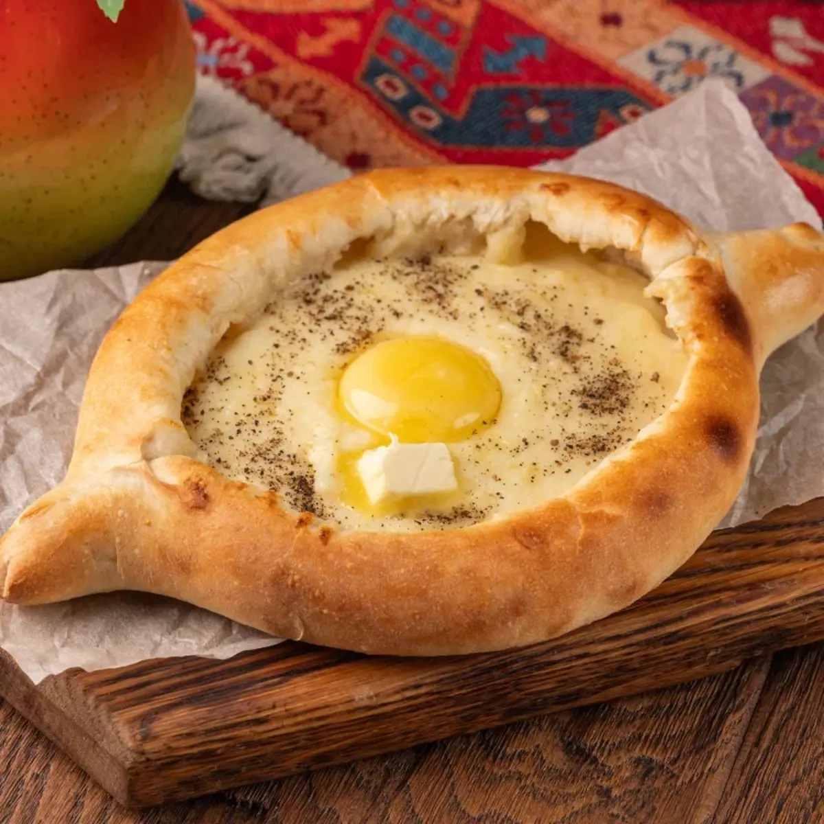 Хачапури с картофелем и сыром 