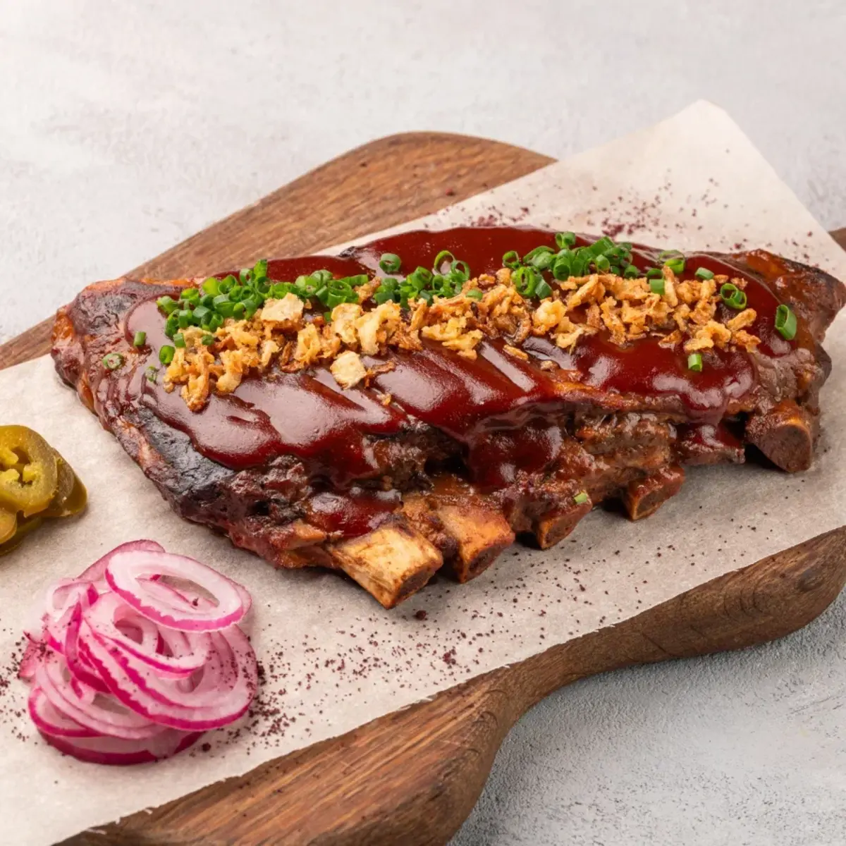 Томленые Свиные ребра