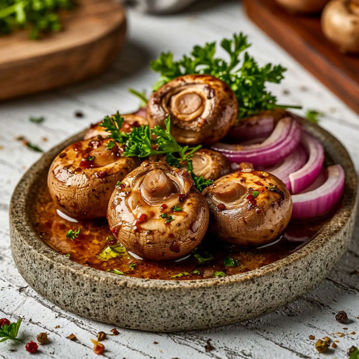 Шампиньоны на гриле 100 гр.